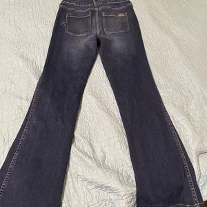 White House Black Market Skinny Flare Jeans, size 4
